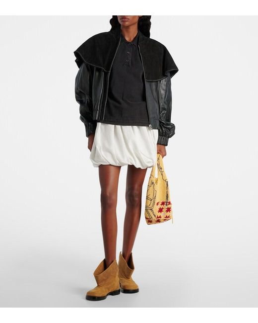 J.W. Anderson Brown Suede Ankle Boots