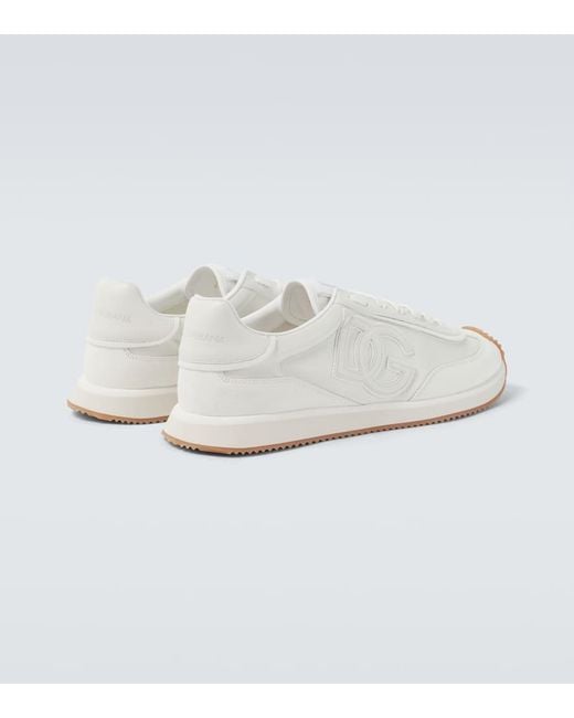 Dolce & Gabbana Sneakers Dg Aus Leder in White für Herren