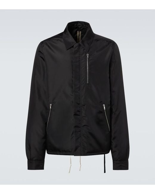 Rick Owens Black Drkshdw Technical Jacket for men