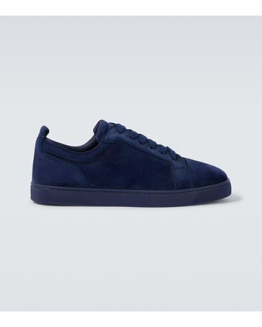 Christian Louboutin Blue Louis Junior Flat Sneakers for men