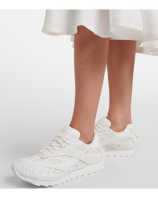 Bottega Veneta White 'Orbit' Sneakers for men