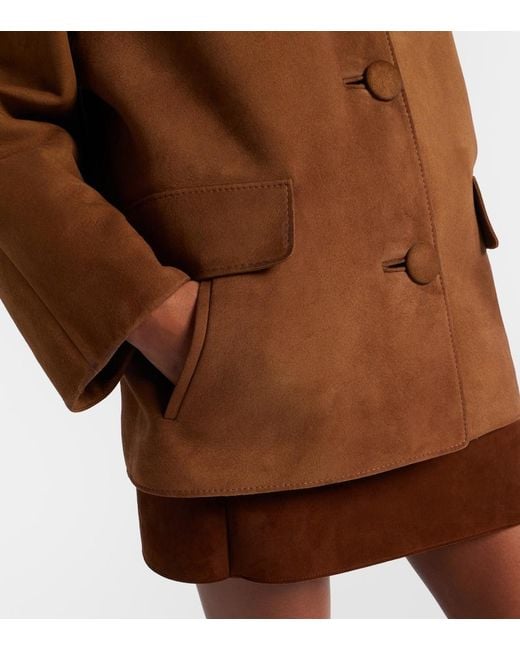 Prada Brown Suede Jacket