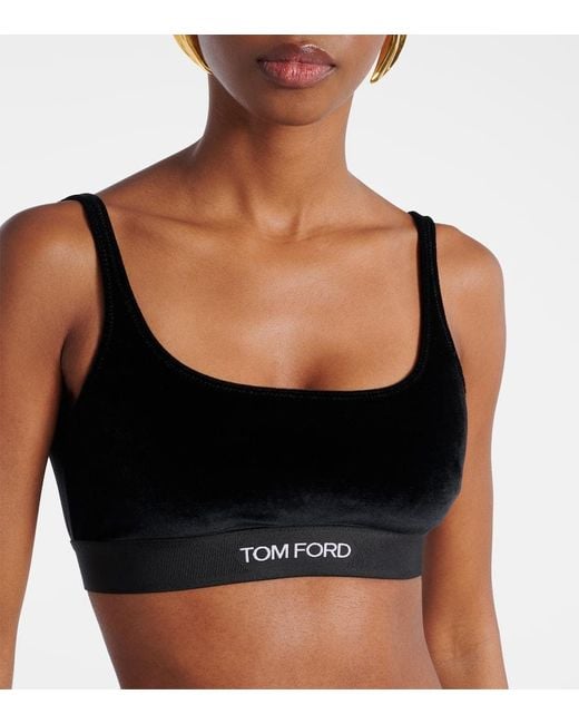 Tom Ford Black Velvet Bra