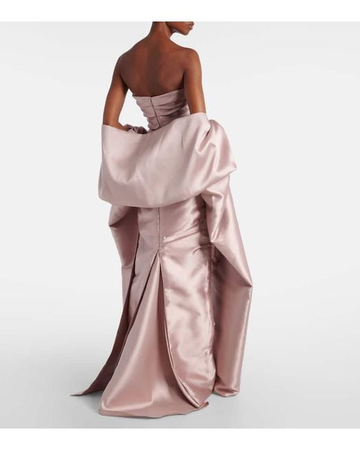 Abito Bustier di Marmar Halim in Pink