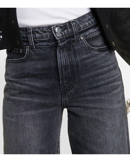 Jean Ample Amiri en coloris Blue