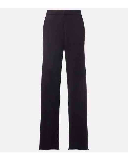 Extreme Cashmere Blue Hose N°353 Relax Aus Baumwolle Und Kaschmir