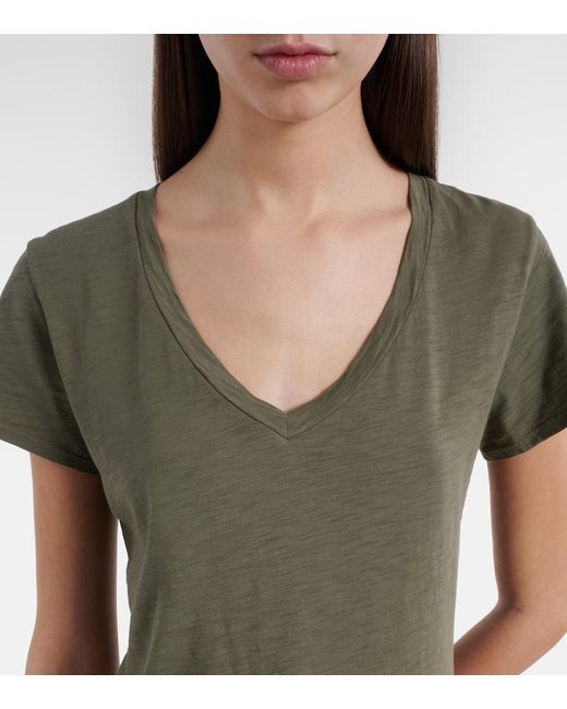 Velvet Green Lilith Cotton T-Shirt