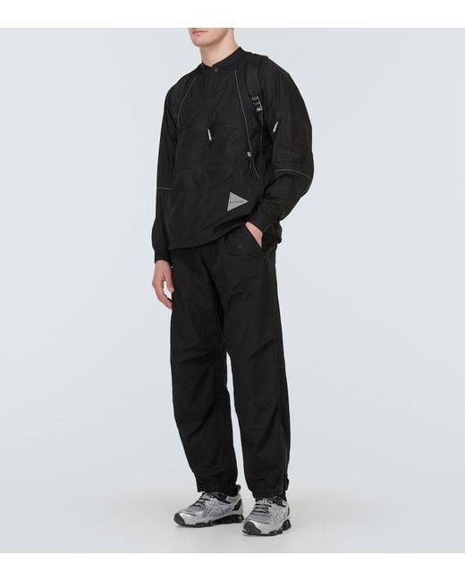 Giacca di And Wander in Black da Uomo