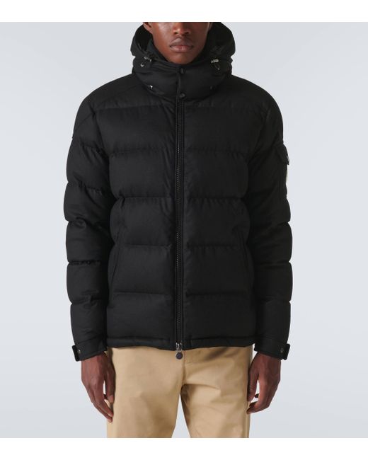 Moncler Black Montgenevre Down Jacket for men