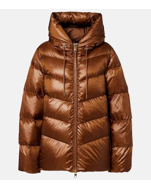 Varley Brown Madelina Down Jacket