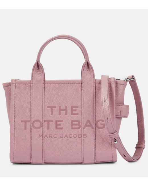 Marc Jacobs Pink Schultertasche Aus Leder "the Mini Tote"
