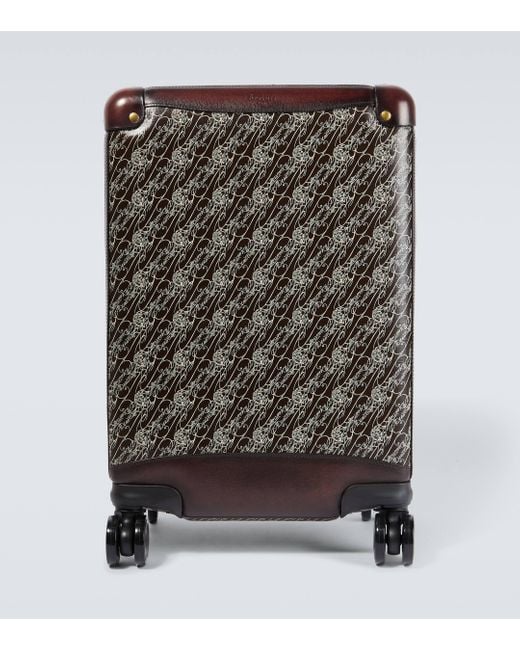 Berluti Black Formula 1005 Marbeuf Canvas Suitcase for men