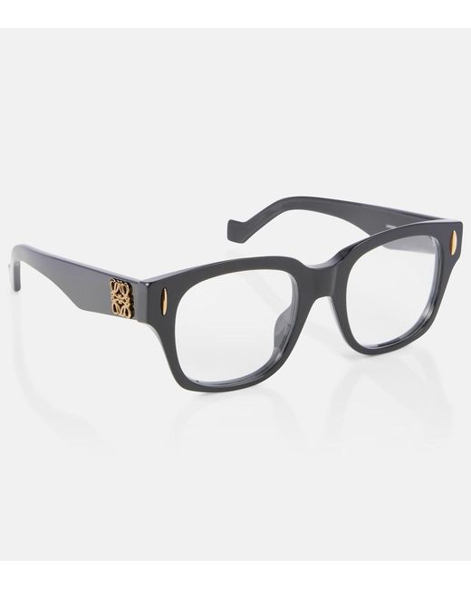 Loewe Brown Anagram Square Glasses