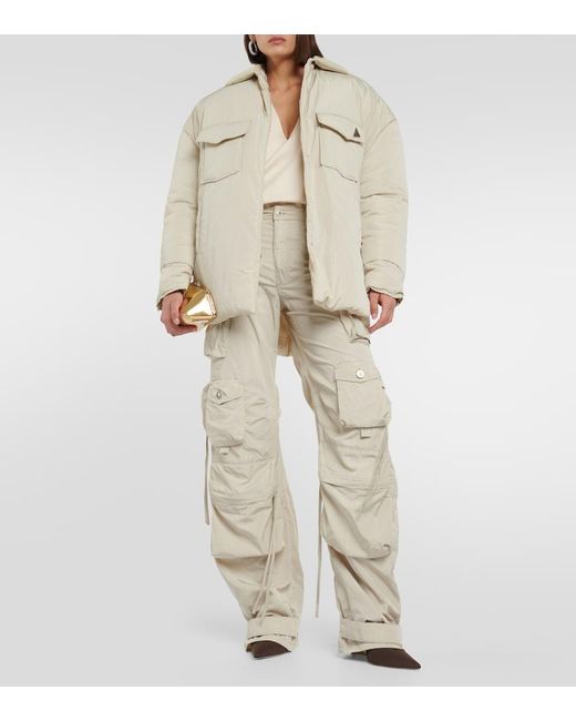 The Attico Natural Puffer Jacket