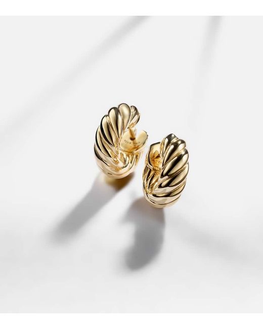 Boucles D'Oreilles En Or 18 Ct David Yurman en coloris White