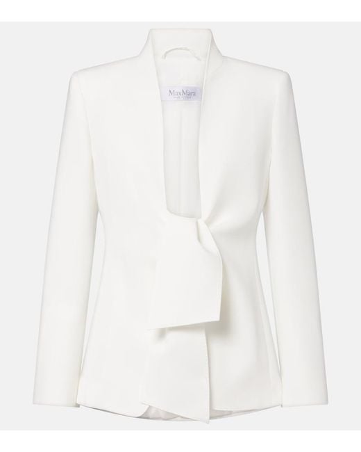 Max Mara White Cady Jacket