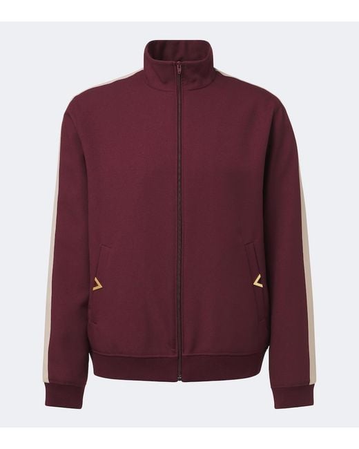 Valentino Purple Vgold Track Jacket for men