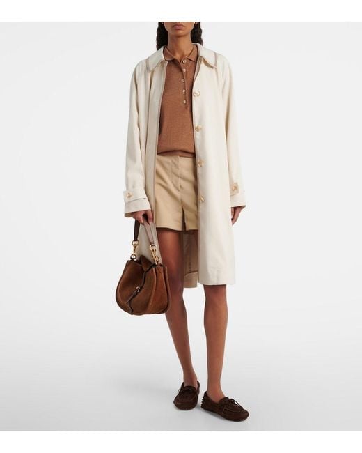 Varley Natural Stamford Twill Car Coat