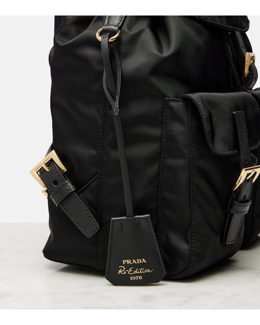 Prada Black Re-Edition 1978 Small Re-Nylon Backpack