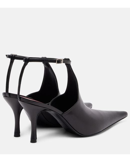 Magda Butrym Black Leather Pumps