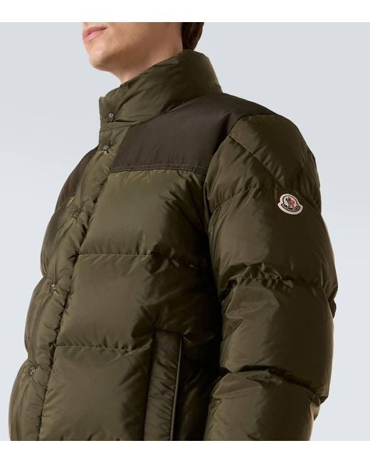 Moncler Daunenjacke Virolais in Green für Herren