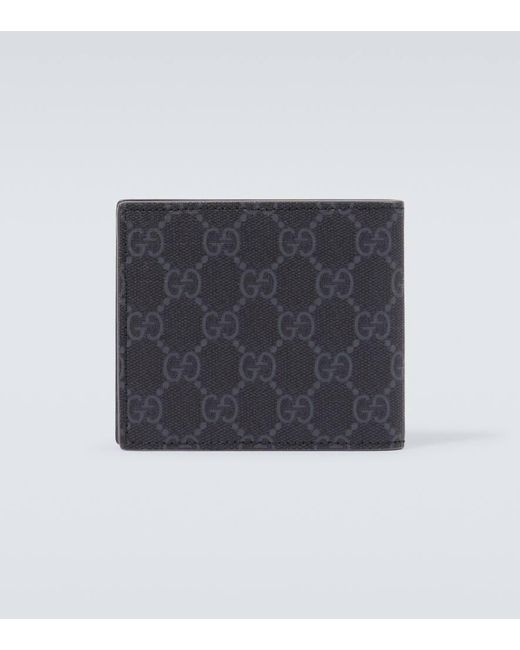 Gucci Blue GG Canvas Wallet for men