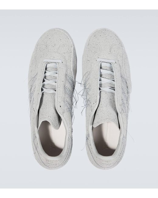 Y-3 Gray ‘Superstar’ Sneakers