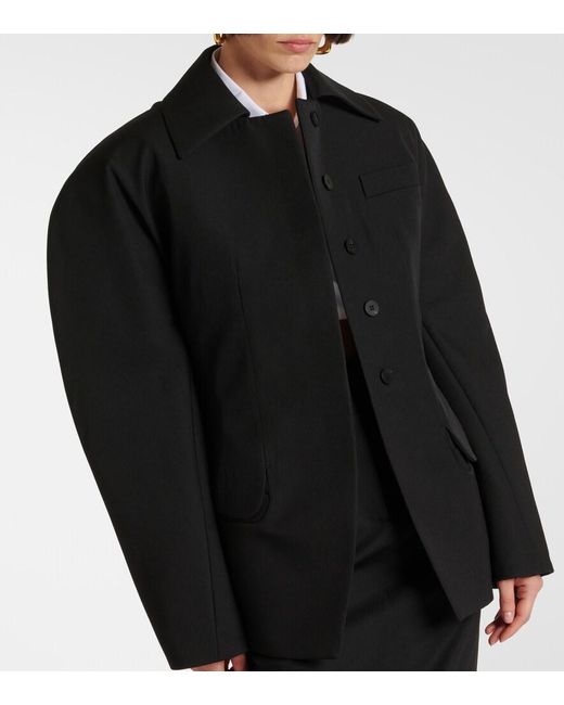 Jacquemus Black Les Sculptures 'la Veste Castagna' Blazer