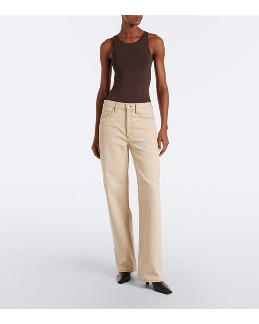 Agolde Natural Arc 32 Wide-Leg Jeans