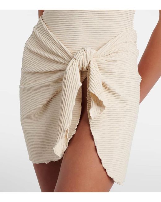 JADE Swim Natural Nyla Beach Cover-Up