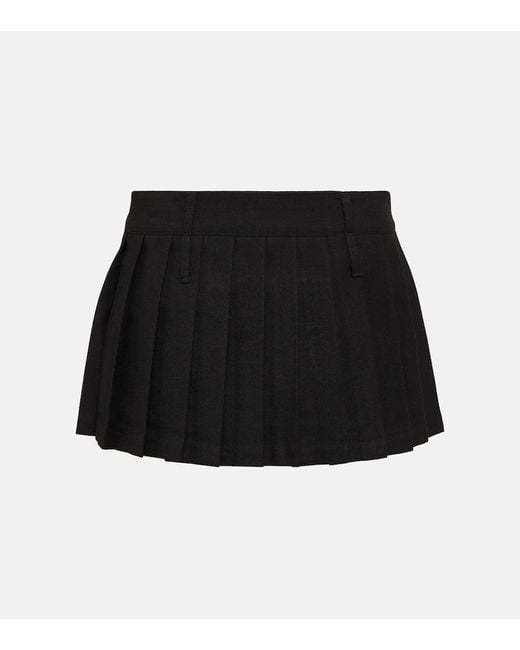 Minifalda Blake plisada Frankie Shop de color Black