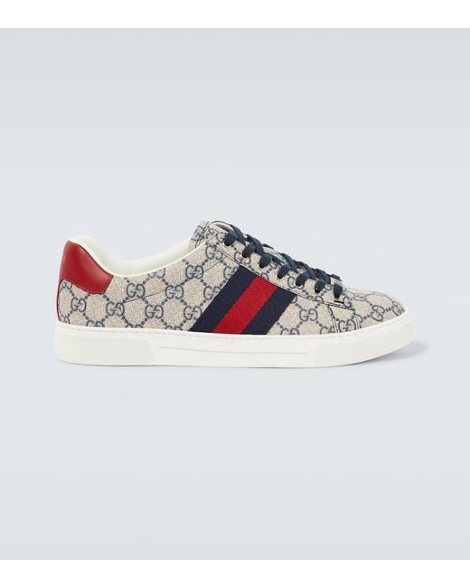 Sneaker Ace Uomo Con Dettaglio Web, Taglia di Gucci in Multicolor da Uomo