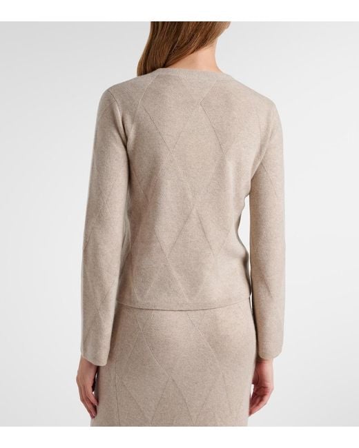 Max Mara Natural Baffo Cashmere Sweater