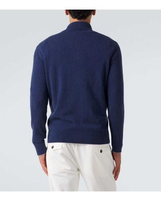 Pullover di Eleventy in Blue da Uomo