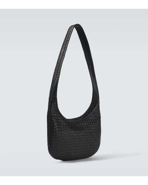 Bottega Veneta Messenger Bag Veneto Aus Leder in Black für Herren