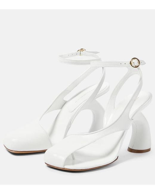 Bridal - Pumps in pelle di Dries Van Noten in White