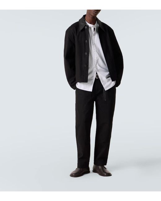 Studio Nicholson X Aaron Levine Hemd Nick Aus Baumwolle in Gray für Herren