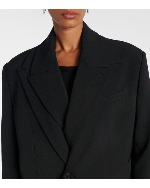 Jean Paul Gaultier Black Layered Coat