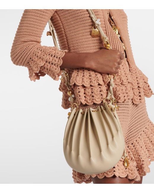 Chloé Metallic Sea Treasures Leather Crossbody Bag
