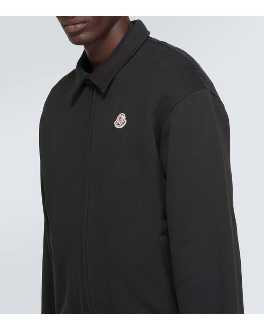 Moncler Black Logo Jacket for men