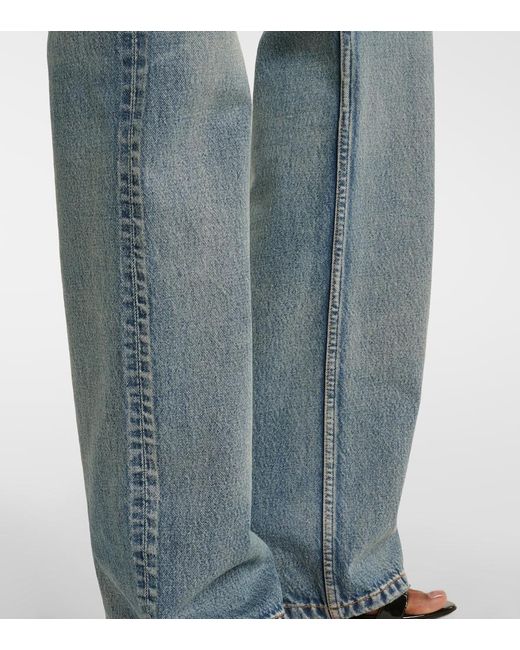 Alaïa Blue Straight Jeans