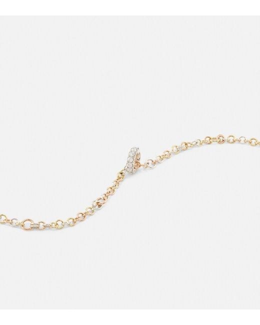Spinelli Kilcollin White Gravity 18Kt, Rose, And Sterling Necklace And 18Kt Ring Set