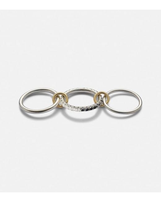 Anello Petunia Eclipse di Spinelli Kilcollin in White