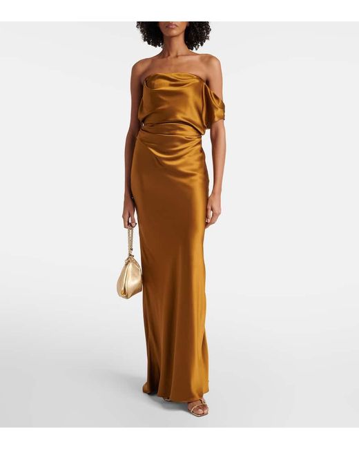 Abito Lungo di The Sei in Metallic