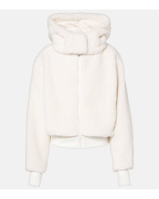 Alo Yoga Natural Foxy Fleece Jacket
