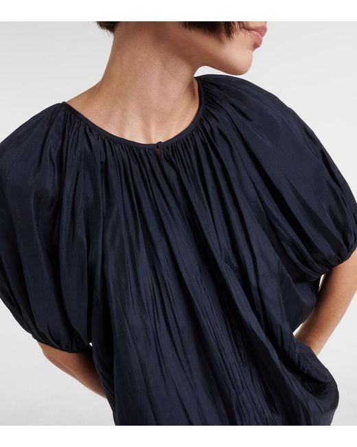 Joseph Blue Briela Silk Blouse