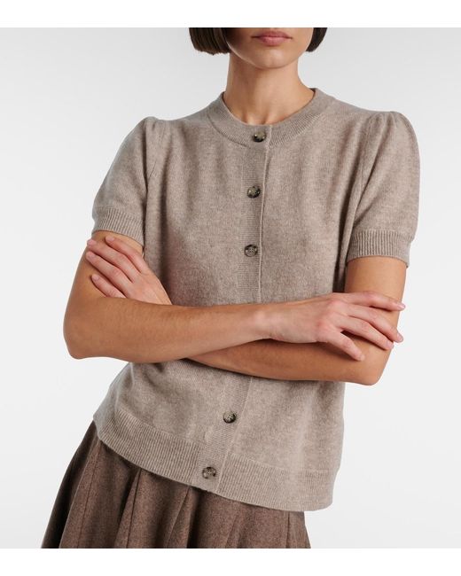 Jardin Des Orangers White Cashmere Cardigan