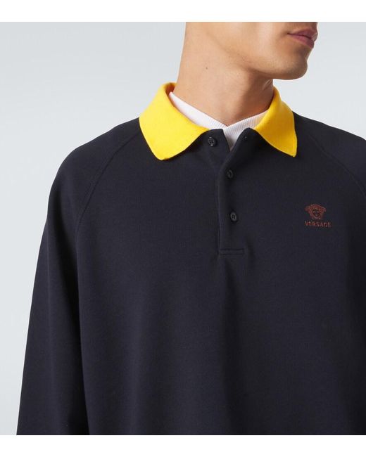 Polo di Versace in Blue da Uomo