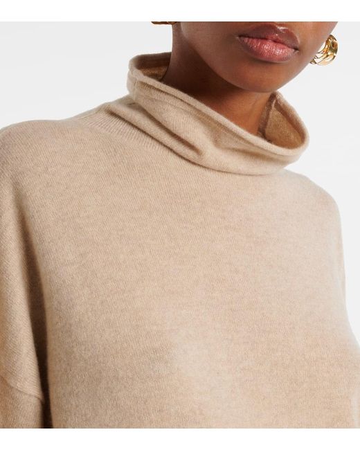 Max Mara Natural Rollkragenpullover Oder Aus Kaschmir