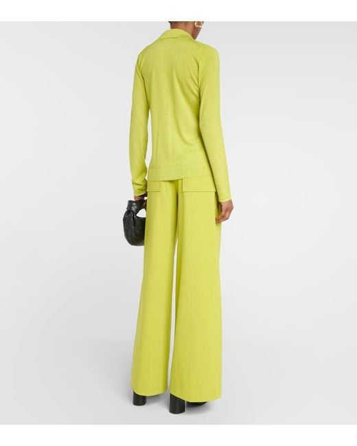 Dorothee Schumacher Green Essential Twist Cardigan